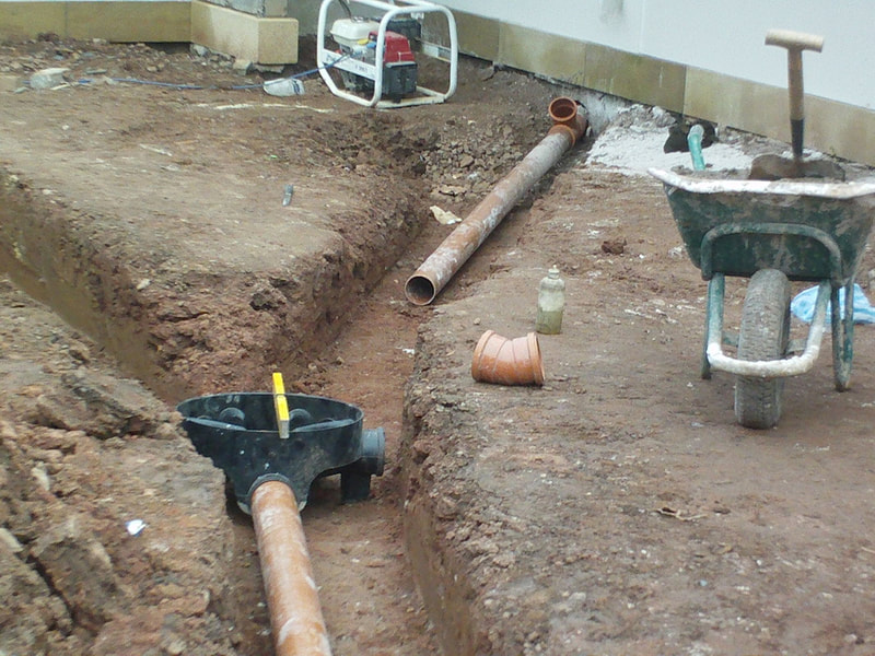 Drainage installation and repairs Pitlochry, Perthshire, Scotland